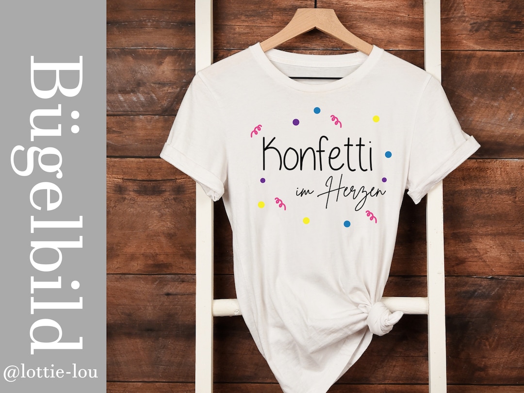 Bügelbilder Konfetti – Ca. 100 Bunte Punkte 1 Cm, Flockfolie Zum Aufbügeln