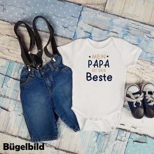 Iron On Bügelbild Papa ist der Beste "