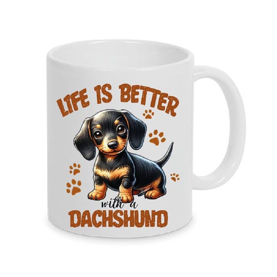 Dachshund Dachshund- Funny Saying Mug Dog also with NameDackel Dachshund- Funny Saying Mug Dog also with Name