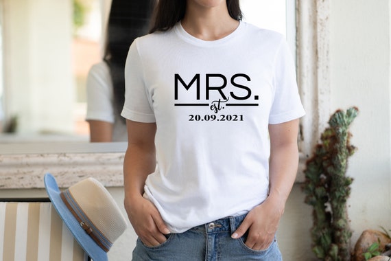 Ironing picture Mrs.  est since also with desired name Date Statement Shirt