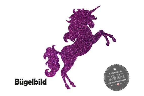 Ironing image: Listing Unicorn Unicorn in Flex, Flock, glitter or Effect