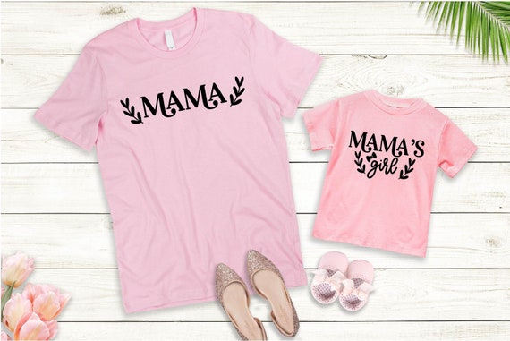 Ironing picture or T-Shirt Girl Mama Boy Mama Mini Set also with desired name Statement Shirt Mother's Day