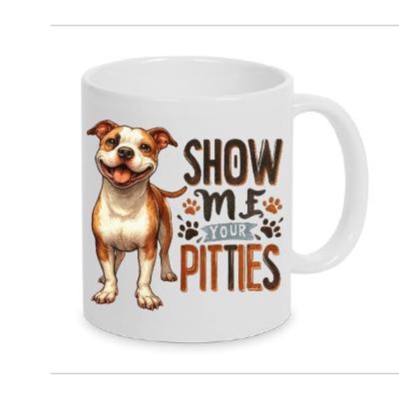 Pitbull- Funny saying mug dog also with namePitbull- Funny saying mug dog also with name