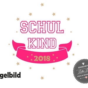 Bügelbild Schulkind Erstklassig 2020 Erste Klasse Bild 9