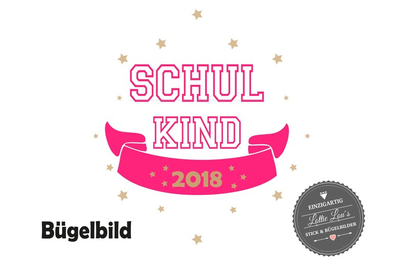 Bügelbild Schulkind Erstklassig 2020 Erste Klasse Bild 9