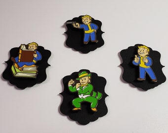 Perk Boy/Vault Boy Collection needle minder needle keeper cross stitch embroidery accessory