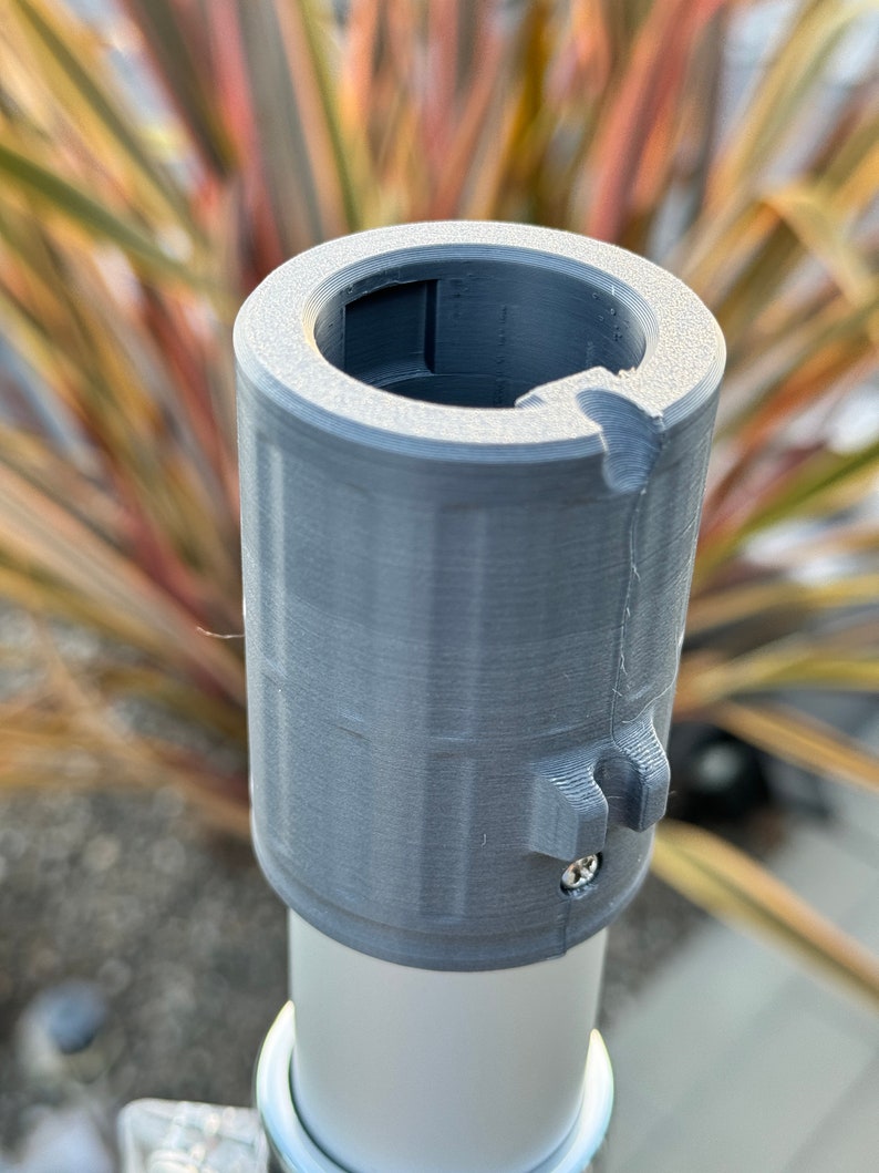 Starlink Gen II Reinforced Ultra Adapter for Harbor Freight Telescoping Flag Pole With Cable