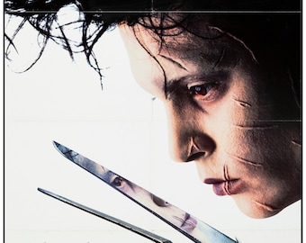 Edward Scissorhands - Original Movie Poster - 1990