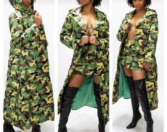 Army Jacket and skirt set