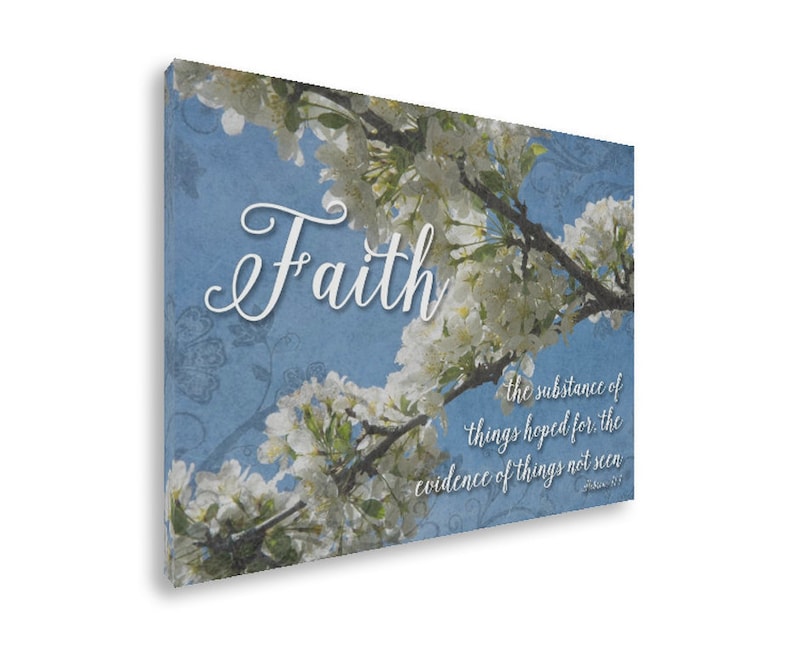 Bible Verse Canvas Art Faith Large Wall Art Christian Wall Etsy