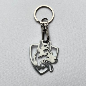 Alsatian Dog Keychain, Dog Keychain, Pet Key Chain, Stainless Steel Key Chain, Alsatian Animal, Dog Bag Charm, Dog Jewelry, Dog Lover Gift image 8