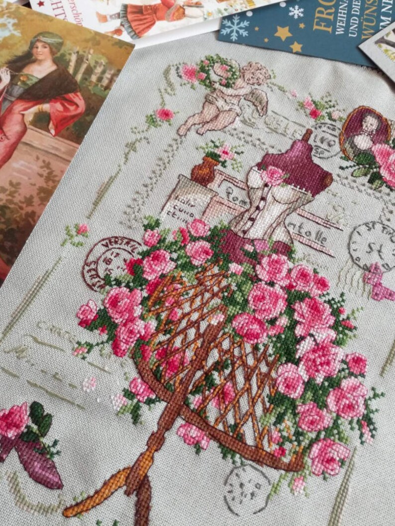 Cross Stitch Pattern PDF canvas embroidery pattern Etsy