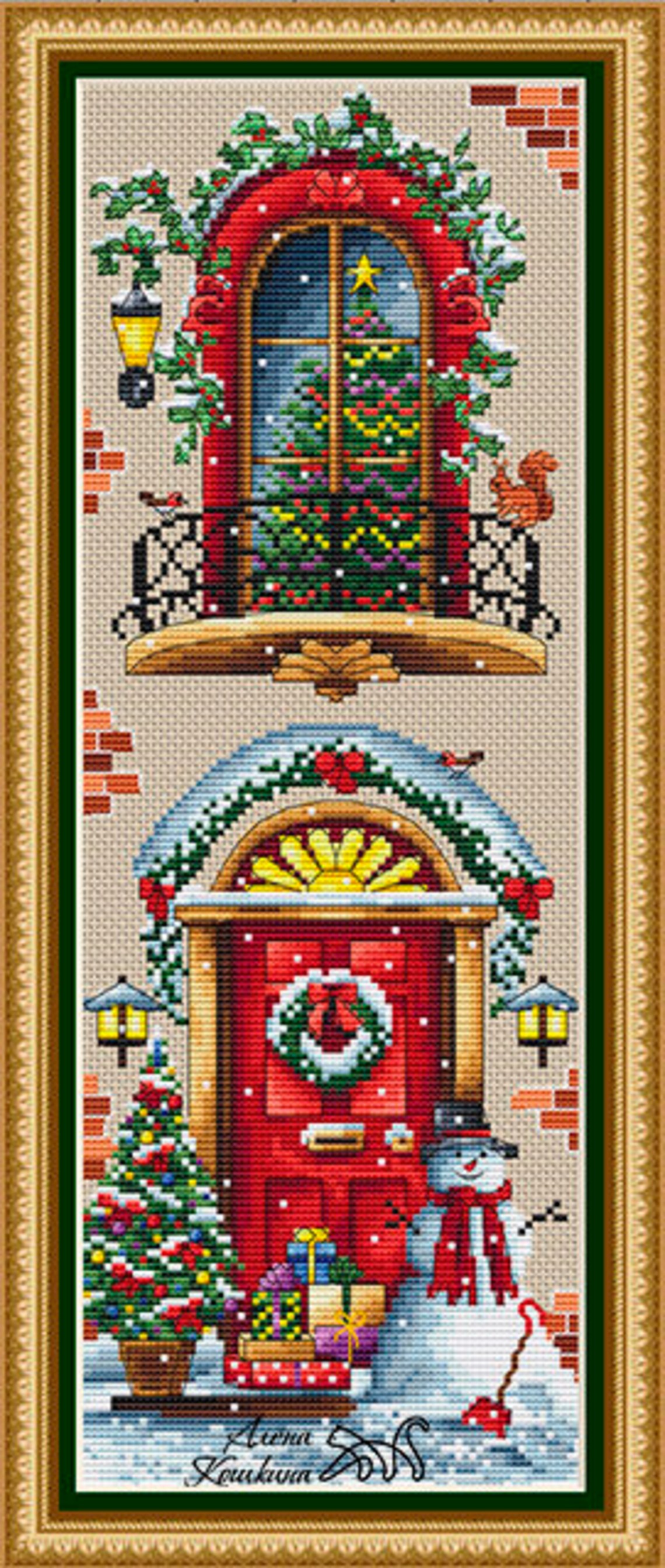 Cross Stitch Pattern PDF Canvas Embroidery Pattern - Etsy Canada