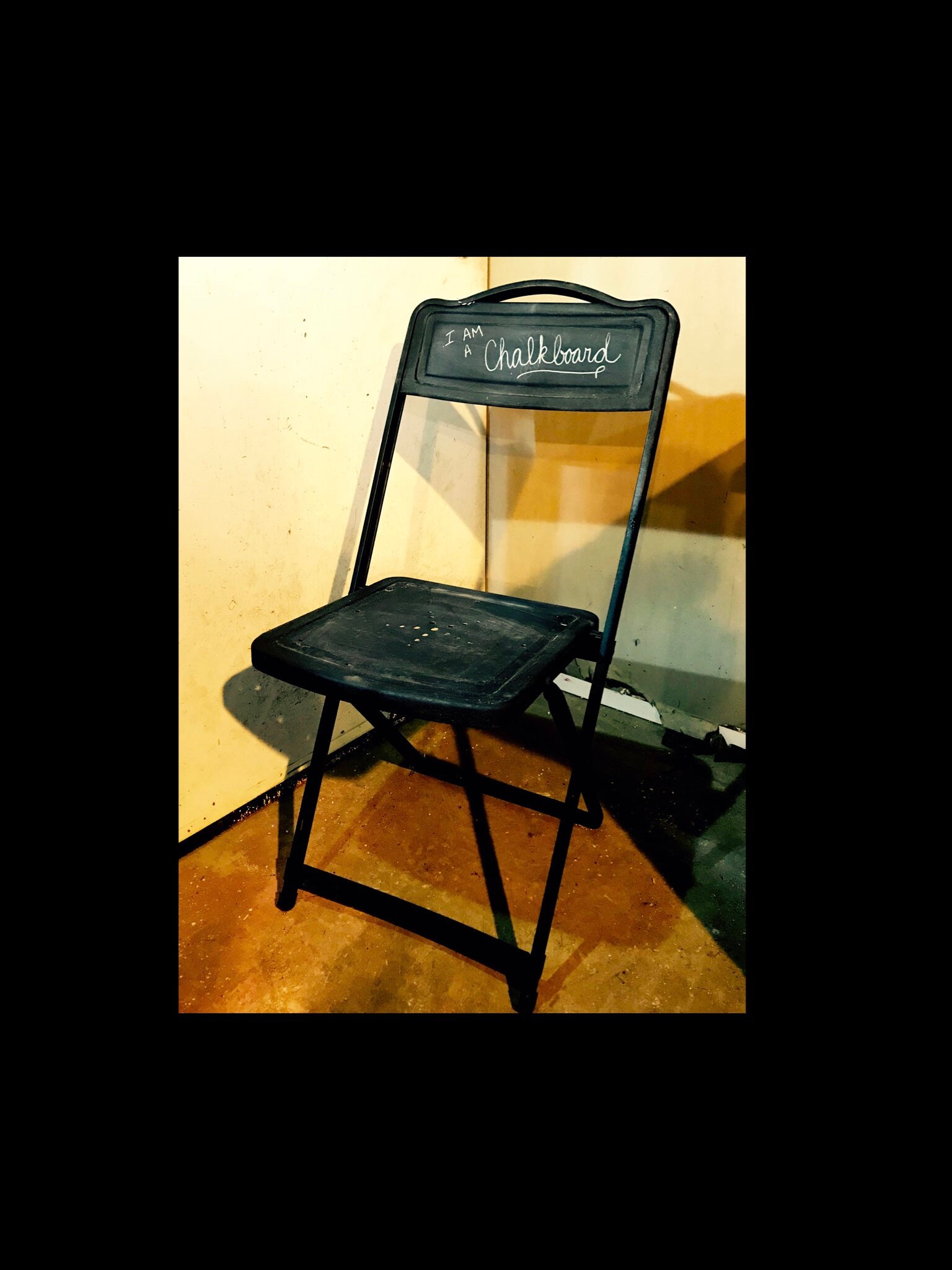 Antique Metal Folding Chairs Chalk, Antique Folding Chairs Metal