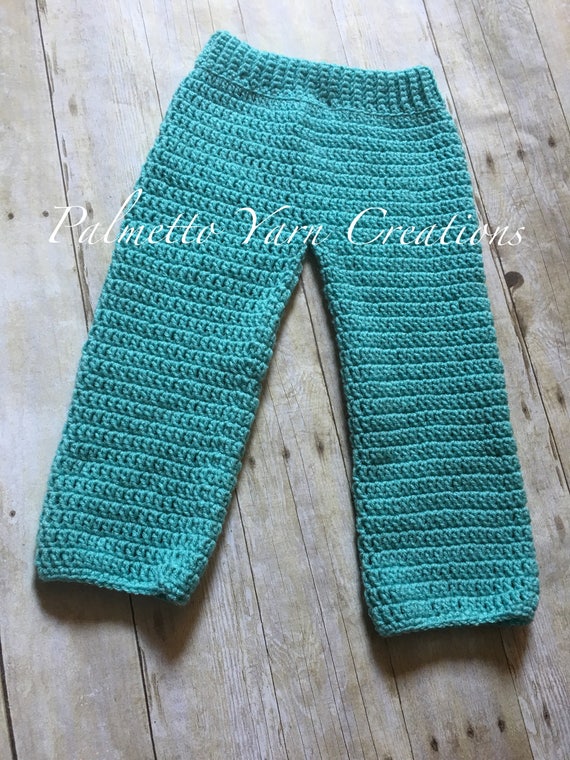 Modele De Pantalon Bebe 12 18 Mois Un Pantalon Au Crochet Etsy