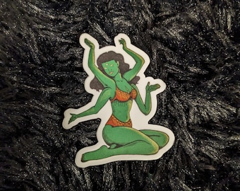 Evil Lady sticker