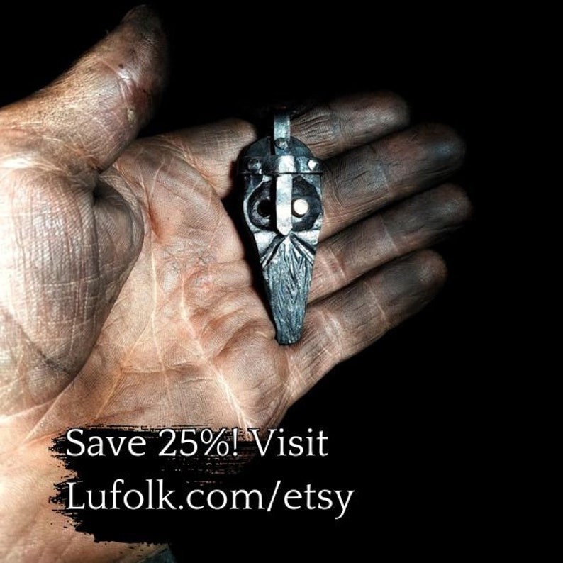 Odin the allfather: A pendant for Vikings and Norse Mythology Enthusiasts image 3