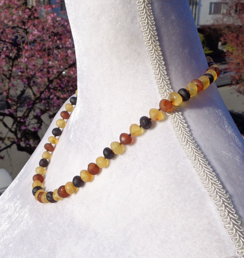 raw amber necklace for adults