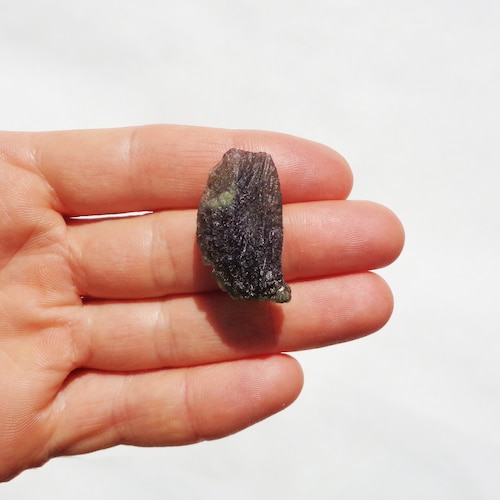 6.6g Moldavite Textite From Czech Republic, Raw Moldavite Crystal, 100% Genuine Moldavite Gemstone, Rough Moldavite Mineral Stone, Meteorite main image 0