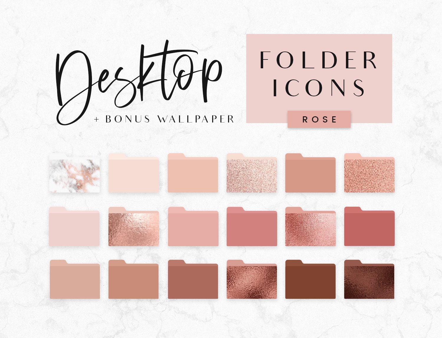 Download Simple Rose Gold Apple Desktop Wallpaper  Wallpaperscom