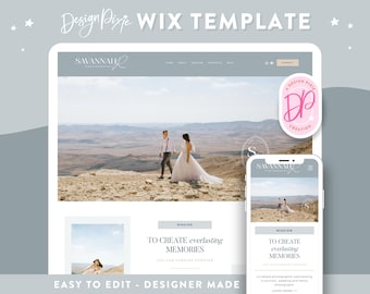 Modello di sito web Wix per fotografi - Sito web per matrimoni Wix - Modello di sito web per fotografia Wix - Blog Wix - Temi Wix - Blog Pixie
