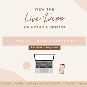 Squarespace Template Coach - Boho Squarespace Website Design - Squarespace 7.1 Theme - Squarespace Store Blog Portfolio Podcast Design Pixie image 4