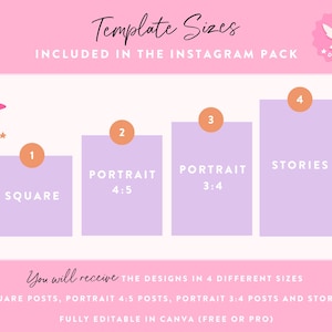 Zabawne szablony postów na Instagramie, tom 2 – Tęczowe szablony na Instagramie Canva – Pakiet pozytywnych cytatów – Tęczowa marka PF01 Design Pixie zdjęcie 8
