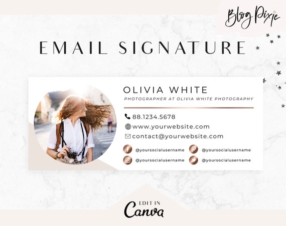 create email signature in canva create email signature in canva