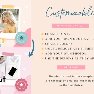 Fun Instagram Templates Canva - Social Media Posts and Stories - Bright ...