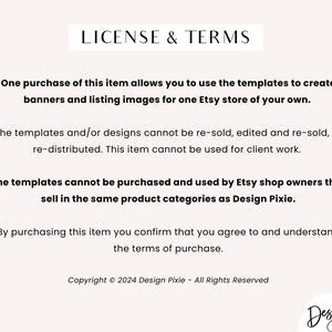Fun Etsy Banner Templates - Etsy Shop Kit Canva - Etsy Shop Bundle - Etsy Store Listing Design - Etsy Banner Template Set - CC01 Blog Pixie image 7