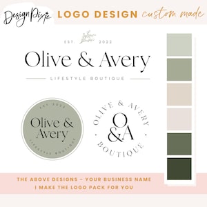 Création de logo pour entreprise - Logo moderne - Logo de pays - Petite entreprise - Logos de boutique - Kit de branding - Création de logo élégante OA01 Blog Pixie