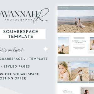 Squarespace template