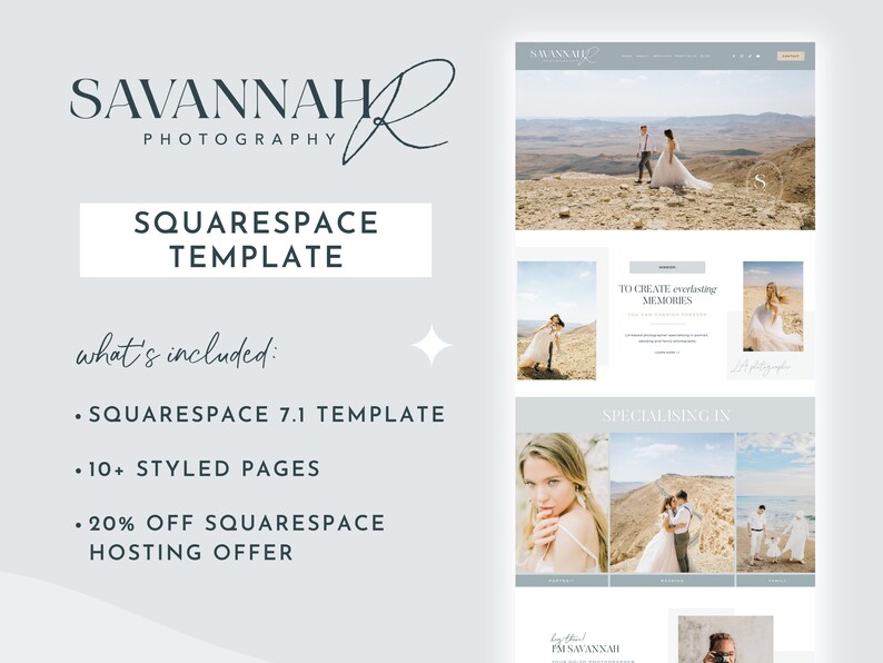 Squarespace template