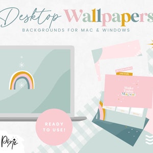 Desktop wallpapers pastel rainbow