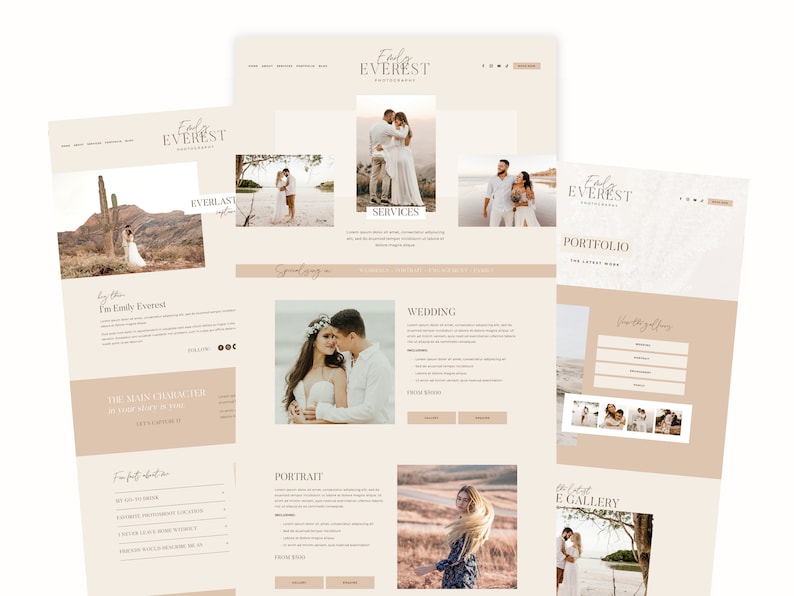 Squarespace 7.1 template