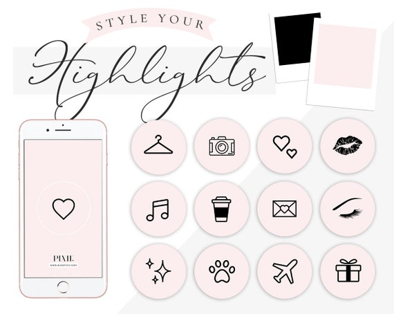 Instagram Story Highlight Icons Instagram Stories | Etsy