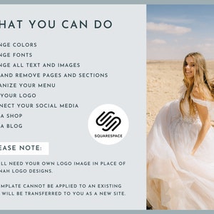 Squarespace Website Template Photography - Squarespace 7.1 Photographer Template - Squarespace Wedding - Website Design - Blog Pixie image 6