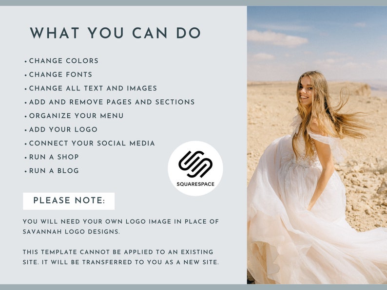 Squarespace Website Template Photography - Squarespace 7.1 Photographer Template - Squarespace Wedding - Website Design - Blog Pixie image 6