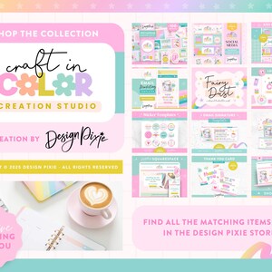 Craft branding collection by Design Pixie