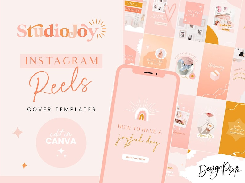 instagram reel cover templates