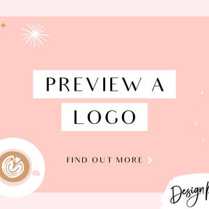 Logo Preview - Pre Made Logo Design - Branding Package - Premade Design - Design Pixie Preview A Logo