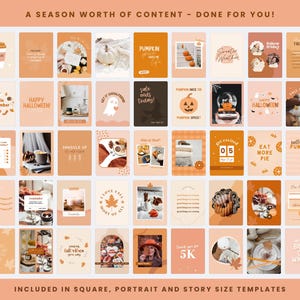 halloween instagram templates