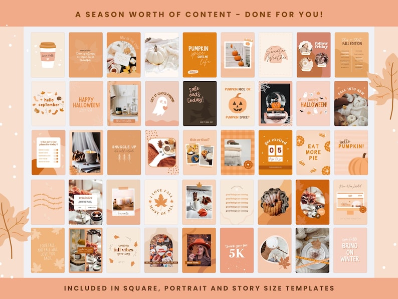 halloween instagram templates