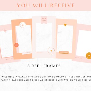 Instagram Reels Canva Templates - Instagram Reel Cover Templates - Instagram Video Ideas - Pinterest Idea Pins - Studio Joy SJ01 Blog Pixie image 5