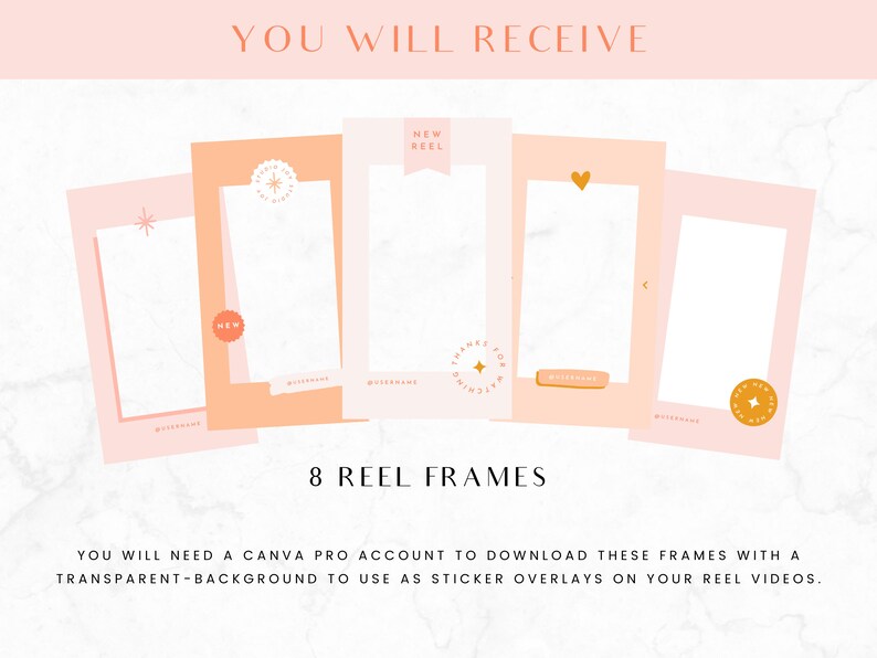 Instagram Reels Canva Templates - Instagram Reel Cover Templates - Instagram Video Ideas - Pinterest Idea Pins - Studio Joy SJ01 Blog Pixie image 5