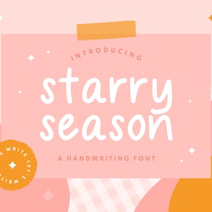 Fuentes de escritura a mano - Fuentes Neat Planner - Fuentes Starry Season - Fuentes Goodnotes - Fuentes para Procreate - Fuentes para iPad - Fuentes Canva - Blog Pixie
