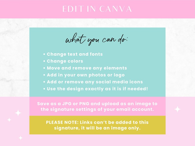 Bright Email Signature Template Canva - Craft Small Business Email ...