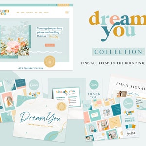Instagram Post Templates Canva Quotes for Instagram Creative Instagram Templates Canva Bright Instagram Branding DY01 Blog Pixie image 9