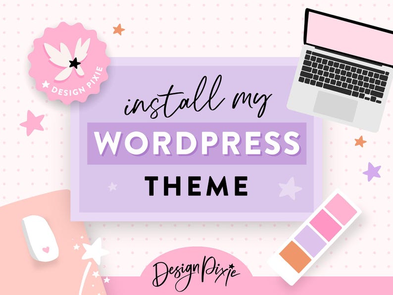 Wordpress theme installation