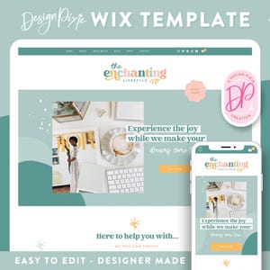 Wix website template